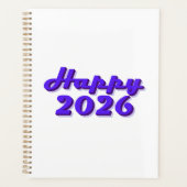 Happy 2026 planner (Voorkant)