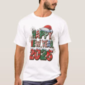 Happy 2026 t-shirt (Voorkant)