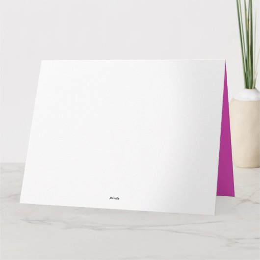 Happy 20-jarige verjaardag Elegant Fun-ontwerp Kaart (Achterkant)