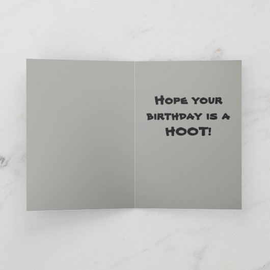 Happy 20th Birthday Kaart (Binnen)