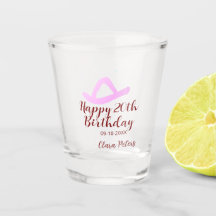 Happy 20th birthday pink cowboy girl name date sim