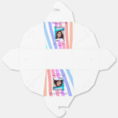 Happy 20th Birthday rainbow rustic boho lines phot Bedankdoosjes (Ongevouwen)