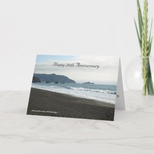 Happy 20th Jubileum Kaart (Voorkant)