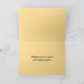 Happy 20th Jubileum Tropical Sunset Kaart (Binnen)