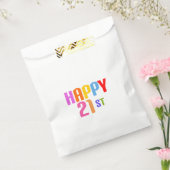 Happy 21st bedankzakje (Gezegeld)