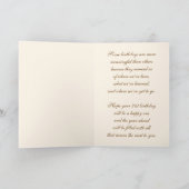 Happy 21st Birthday Art Kaart (Binnen)