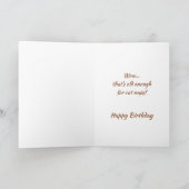 Happy 21st Birthday Celebrate Funny Cat Kaart (Binnen)