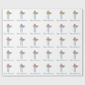 Happy 21st Birthday Las Vegas Wrapping Paper Cadeaupapier (Vlak)