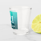 Happy 21st verjaardag Juridisch Drink leeftijd Gli Shot Glas (Rechts)