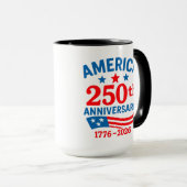Happy 250th Anniversary America  Mok (Voorkant rechts)