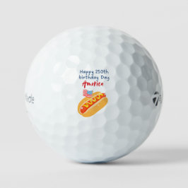 Happy 250th Birthday America! 1776 - 2026 Playful  Golfballen