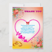 Happy 25th Jubileum Bedankkaart (Voorkant)