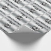 Happy 25th Jubileum - Persoonlijke foto Cadeaupapier (Hoek)