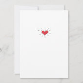 Happy 25th Silver Wedding Jubileum Couple Heart Kaart (Achterkant)