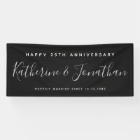 Happy 25th Wedding Jubileum Silver Custom