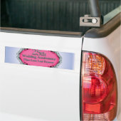 Happy 25th Wedding Jubileum Wenskaarten Bumpersticker (Op Truck)