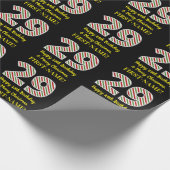 Happy 29th Birthday & Merry Kerstmis, aangepaste n Cadeaupapier (Hoek)