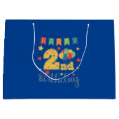 Happy 2de verjaardag Grote Cadeautas (Voorkant)
