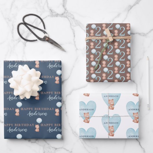 Happy 2e Beer Verpakking papier Inpakpapier Vel (Voorkant)