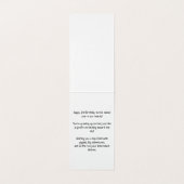 Happy 2nd Birthday - Kaart voor kinderen (Binnenkant ongevouwen)