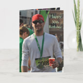 Happy 30th Birthday Card Kaart (Voorkant)