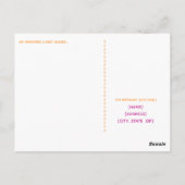 Happy 30th Birthday Milestone Briefkaarten in Mage (Achterkant)