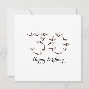 Happy 30th Birthday Pilates Card Kaart