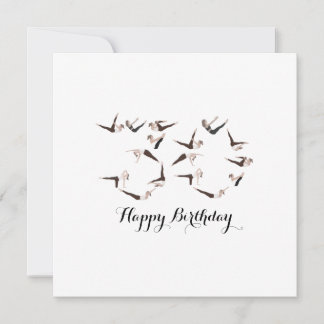 Happy 30th Birthday Pilates Card Kaart