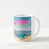 Happy 30th Fun & Funky Birthday Koffiemok (Voorkant rechts)