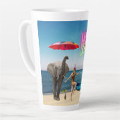 Happy 30th Fun & Funky Birthday Latte Mok (Linkerhoek)