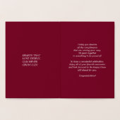 Happy 30th Jubileum Luxury Folie Kaarten (Binnen)