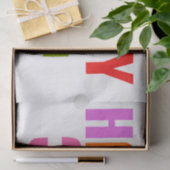 Happy 30th tissuepapier (Geschenk)