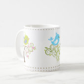 Happy 3-vogels in de Mok van de seizoenen (Voorkant links)