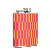 HAppy 3d Rainbow Tiles Pattern Heupfles (Rechts)