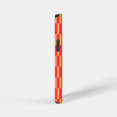 Happy 3D Rainbow Tiles Pattern iPhone Hoesje (Rechterkant)