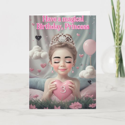 Happy 3rd Birthday-kaart Kaart (Voorkant)