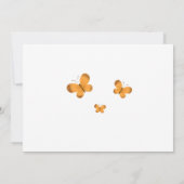 Happy 3rd Birthday Teddy Bear Bunny Cake Kaart (Achterkant)