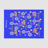 Happy 3rd Birthday Tissue Paper #3 Tissuepapier (Voorkant)