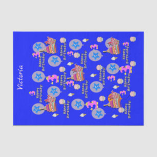 Happy 3rd Birthday Tissue Paper #3 Tissuepapier