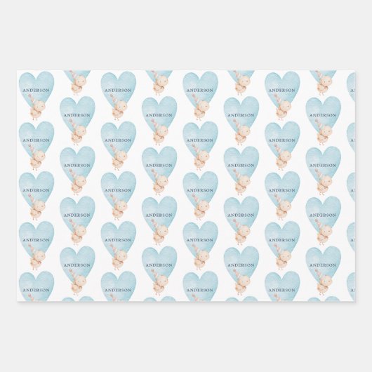 Happy 3rd Birthday TweeLieverd Wrapping Paper (Voorkant 3)