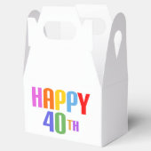 Happy 40th bedankdoosjes (Geopend)