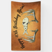 Happy 40th Birthday Bjorn Banner (Verticaal)