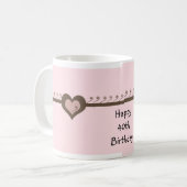 Happy 40th Birthday Koffiemok (Voorkant links)