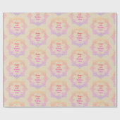 Happy 40th Birthday Mam Cadeaupapier (Vlak)