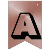 Happy 40th Birthday met foto's Vlaggetjes (Tweede vlag)