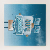 Happy 40th Birthday Puzzle (20x20) Legpuzzel (Horizontaal)