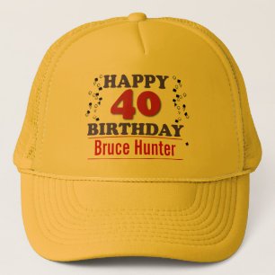 Happy 40th Birthday Trucker Pet