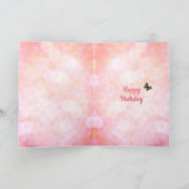 Happy 40th Birthday-wenskaart Kaart (Binnen)