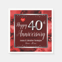 Happy 40th Wedding Jubileum