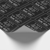 HAPPY 48th BIRTHDAY; Art Deco Style met aangepaste Cadeaupapier (Hoek)
